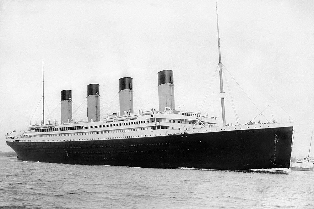 SLRC research guide subject, The Titanic ship